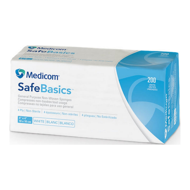 Compresses non tissées Safebasics Medicom - 200/pqt