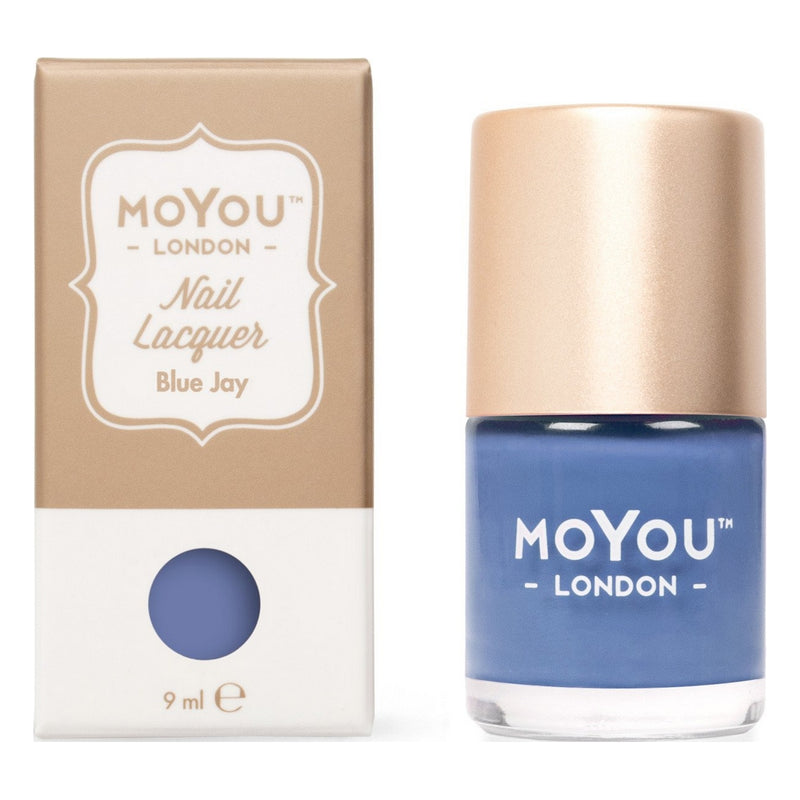 Vernis bleu &