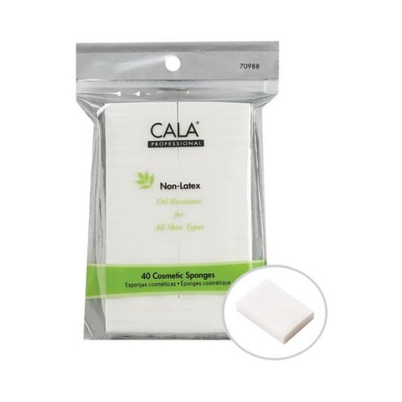 Cala Latex Free Cosmetic Sponges - 40/pack – Distributions France Croteau