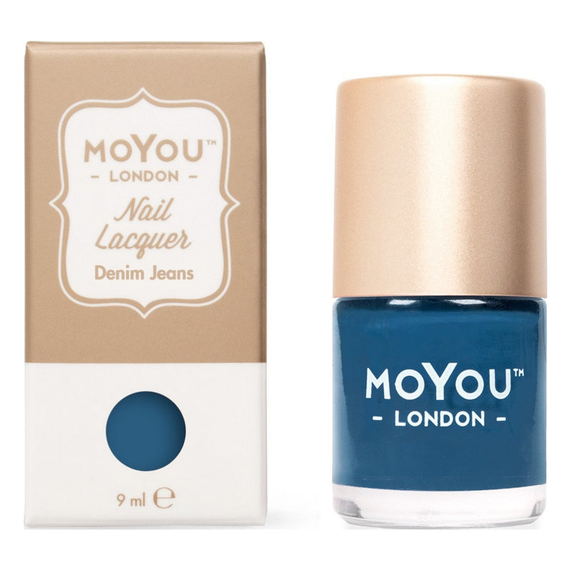 Vernis bleu &