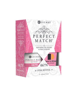 LeChat Perfect Match UV/LED Nail Polish - Pink Revival - 2 x 15 ml