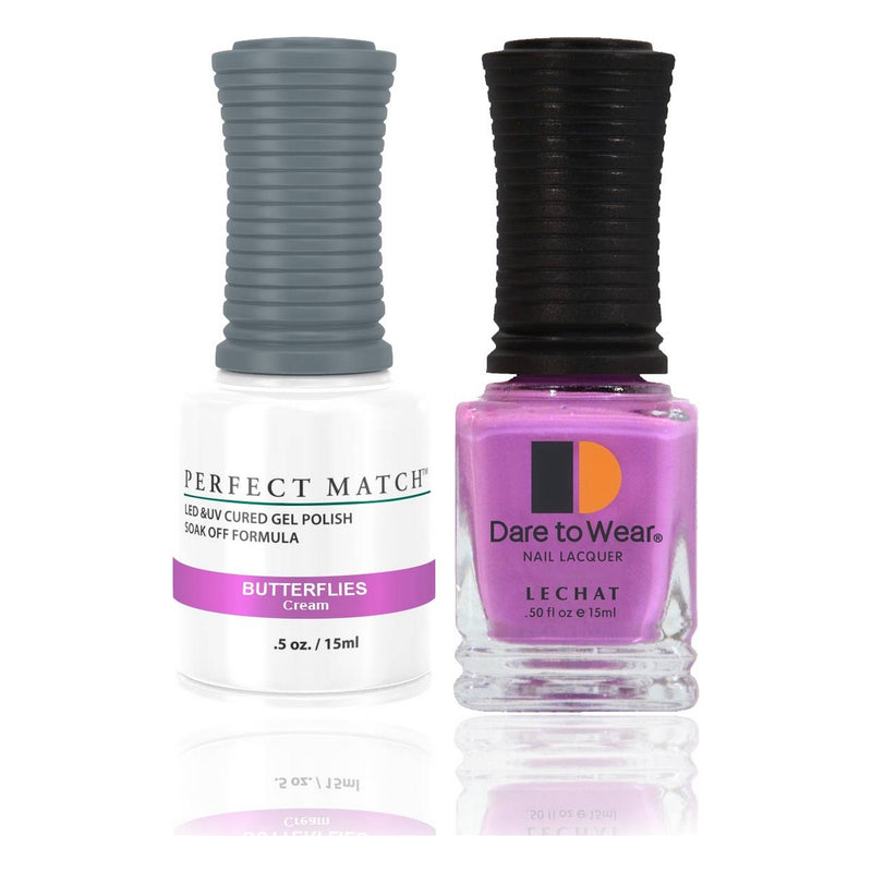 Vernis UV/LED Perfect Match LeChat - Butterflies - 15 ml (0.5 oz)