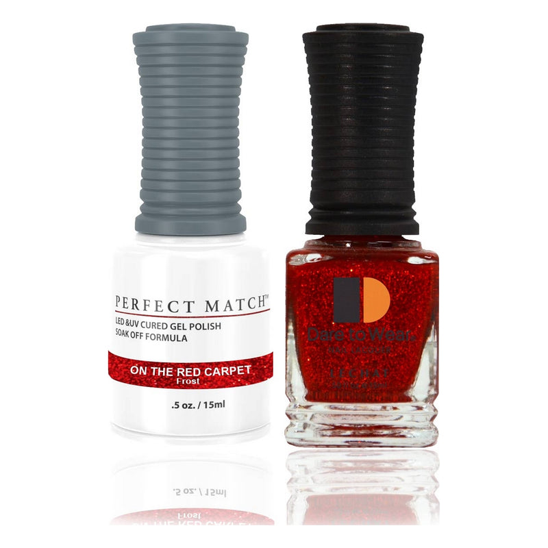 LeChat Perfect Match UV/LED Polish - On The Red Carpet - 15 ml (0.5 oz)