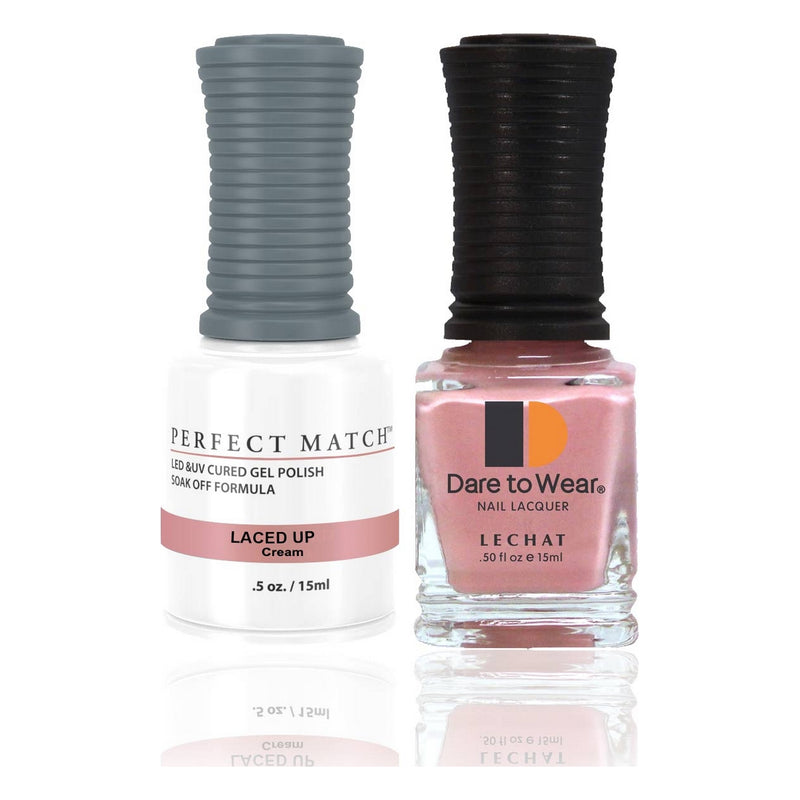 LeChat Perfect Match UV/LED Nail Polish - Laced Up - 15 ml