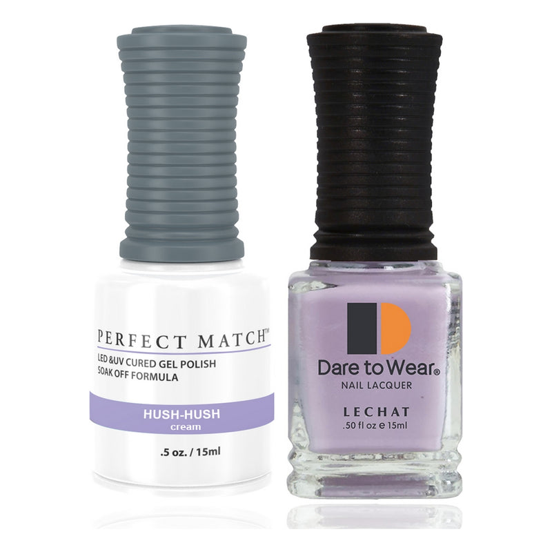 Vernis UV/LED Perfect Match LeChat - Hush-Hush - 15 ml (0.5 oz)