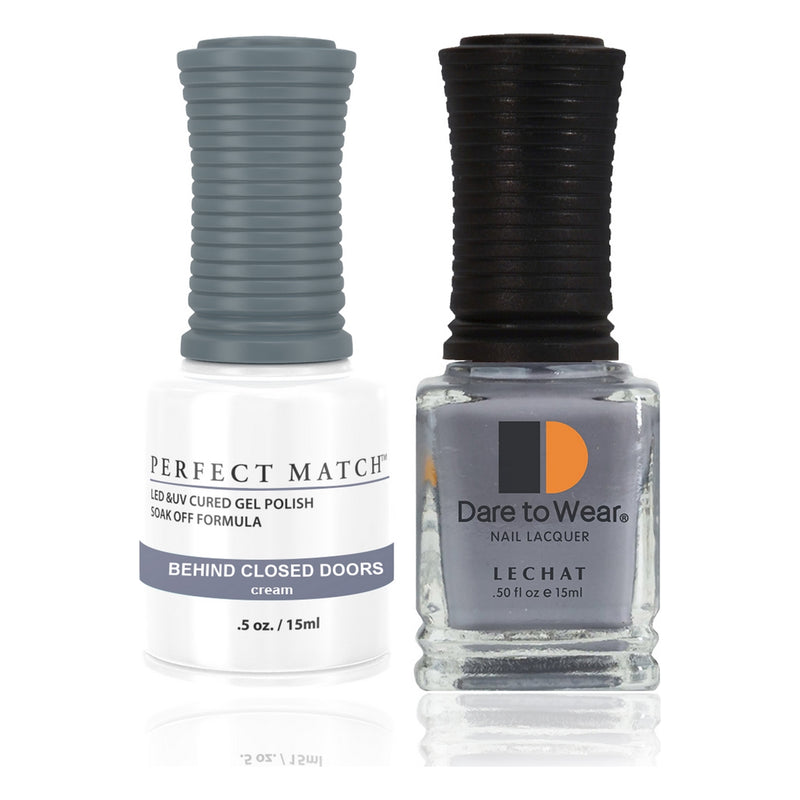 LeChat Perfect Match UV/LED Polish - Behind Closed Doors - 15 ml (0.5 oz)