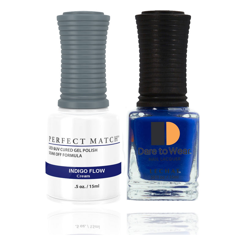 LeChat Perfect Match UV/LED Nail Polish - Indigo Flow - 15 ml (0.5 oz)