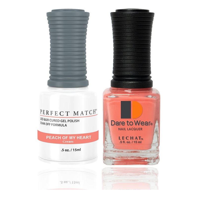 Vernis UV/LED Perfect Match LeChat - Peach of my heart - 15 ml (0.5 oz)