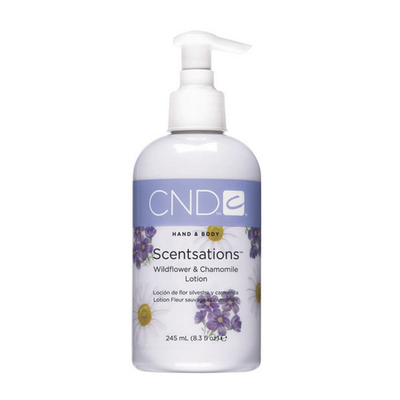 Lotion Scentsations CND - Fleurs sauvages & Camomille - 245 ml (8.3 oz)