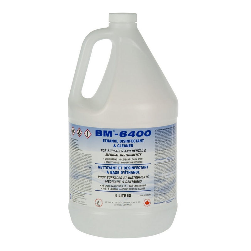 BM-6400 - Solution désinfectante pour instruments et surface - gallon