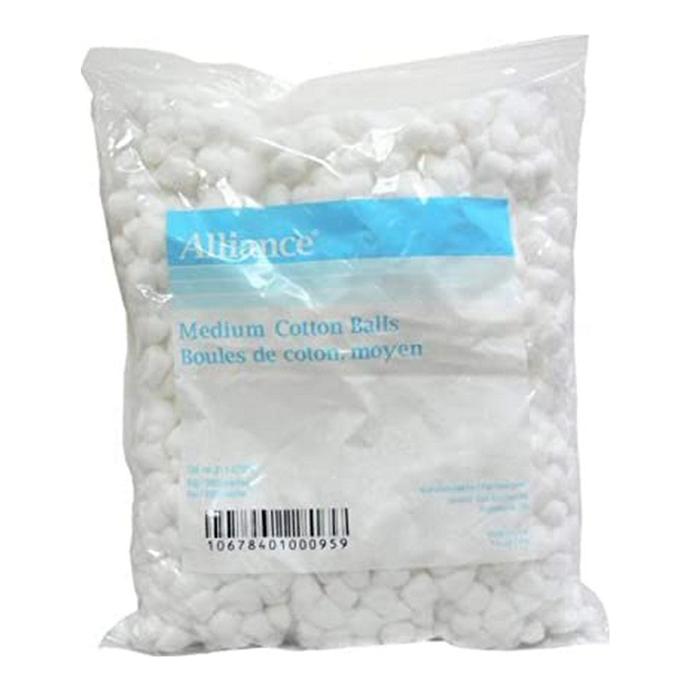 300 Boules De Coton Démaquillantes - Boules Blanches Absorbantes Pour Soins De La Peau Et Nettoyage