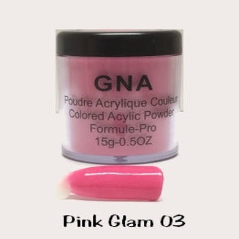 Poudre couleur GNA Pink Glam No 03 - 30 g
