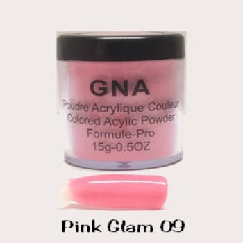 Poudre couleur GNA Pink Glam No 09 - 30 g