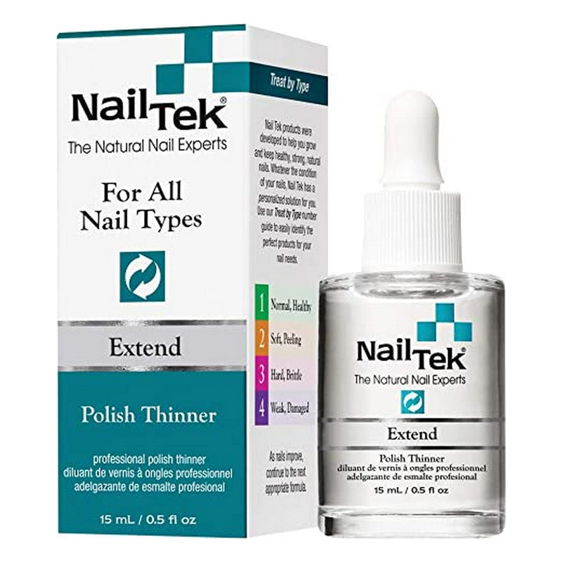 Diluant à vernis Nail Tek Extend - 15 ml (0.5 oz)