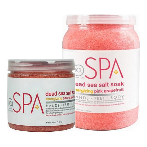 Dead Sea Salt Bath Pink Grapefruit BCL SPA