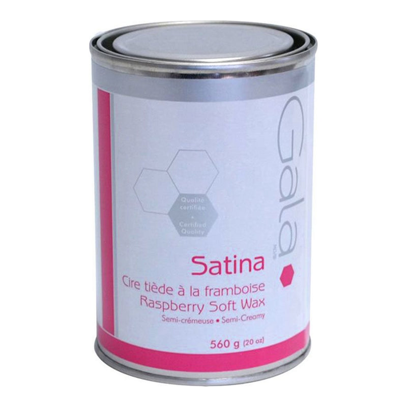 Satina de Gala Raspberry Warm Depilatory Wax - 560 g