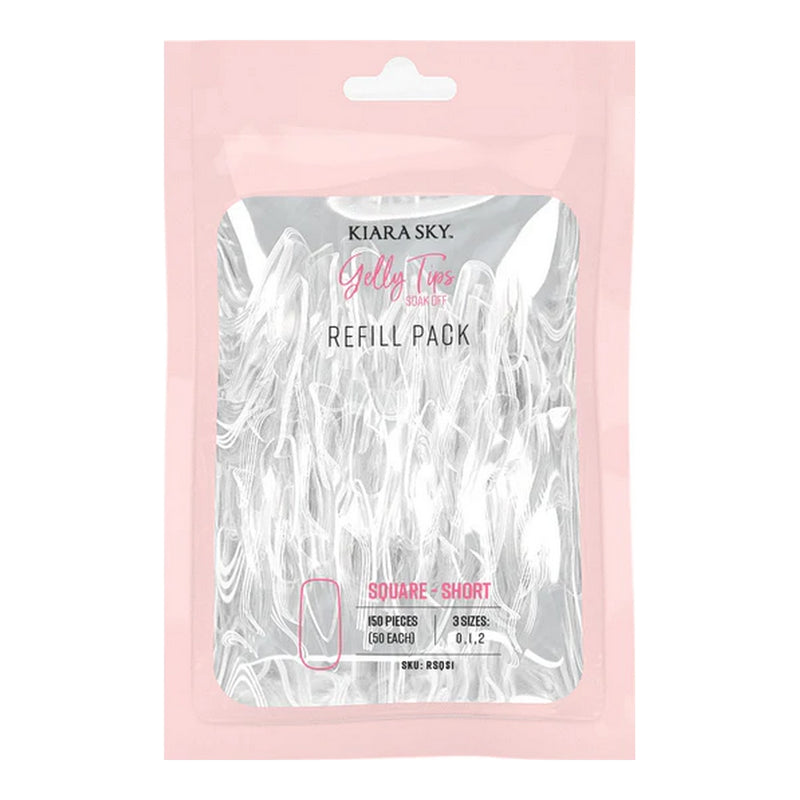 Gelly Tips Refill pack - Square Short