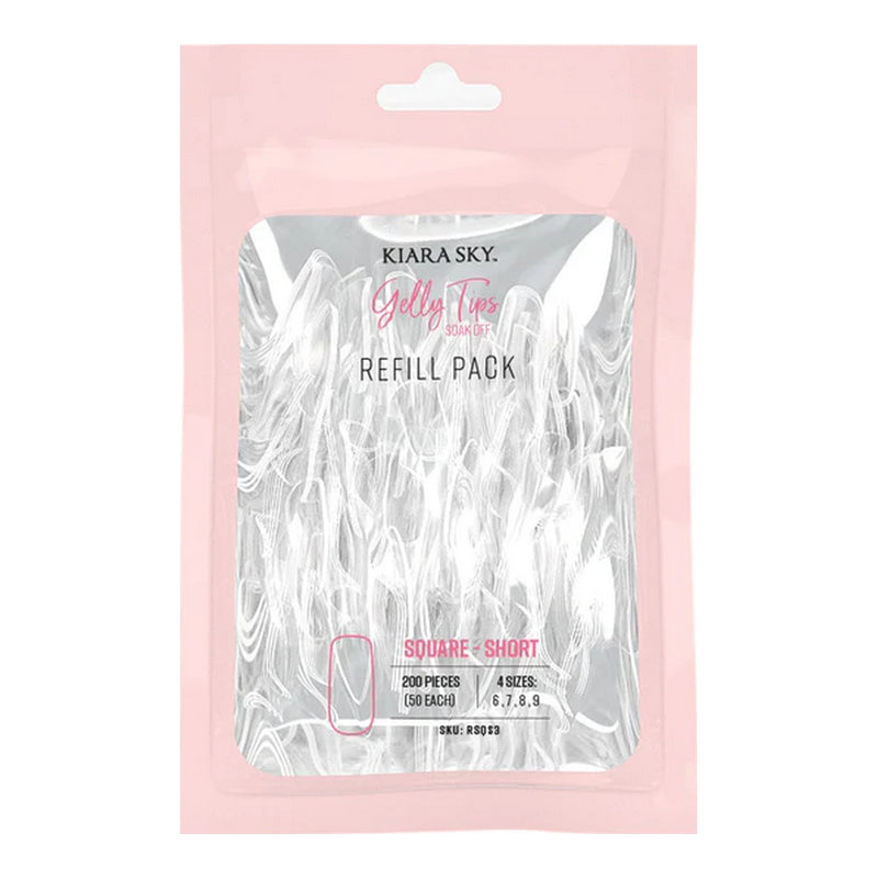 Gelly Tips Refill pack - Square Short
