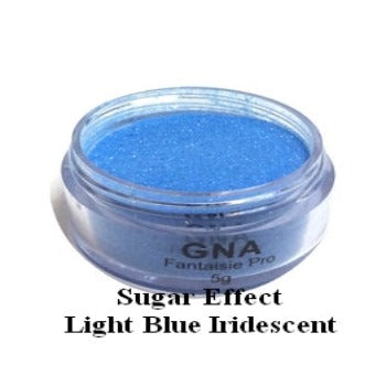 Sugar Effect Light Blue Iridescent GNA